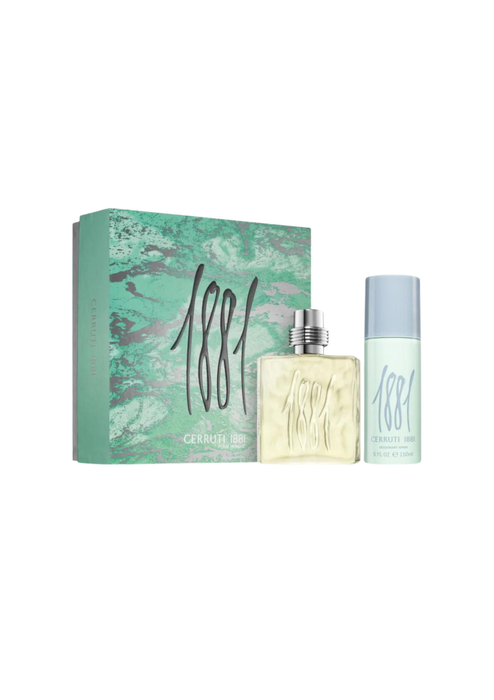 Cerruti Coffret 1881 Eau de Toilette 100ml + Déodorant 150ml pour homme - PDS SHOP