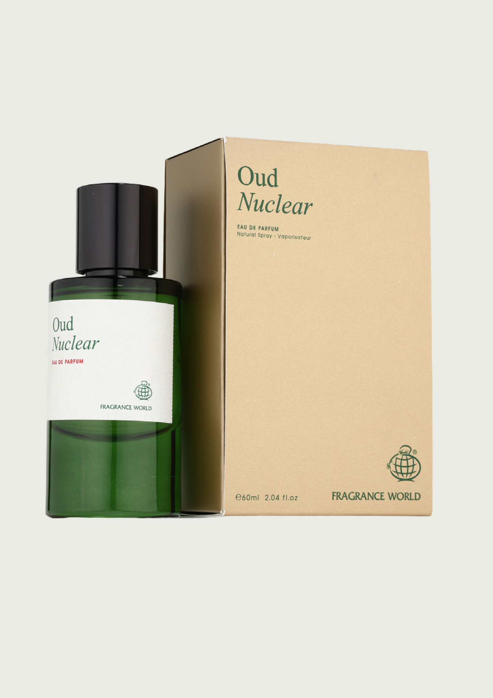 Eau de parfum Oud Nuclear - Fragrance World 60 ML