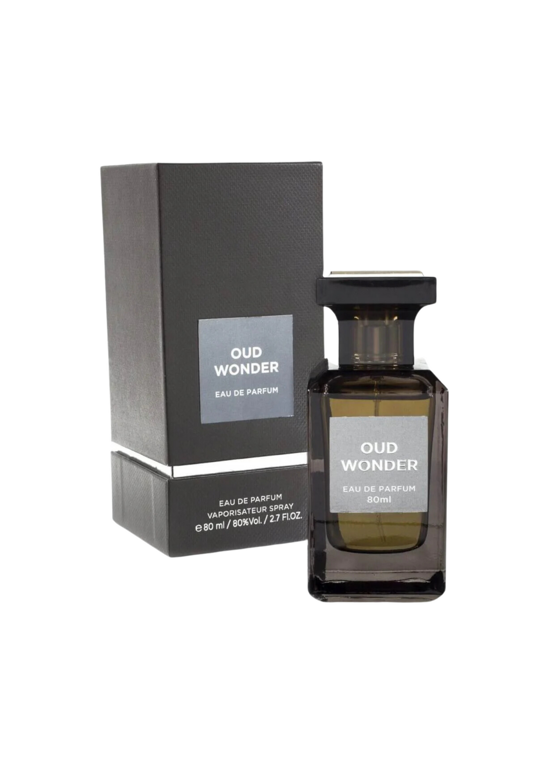 Eau de Parfum Oud Wonder - Fragrance World 80 ML