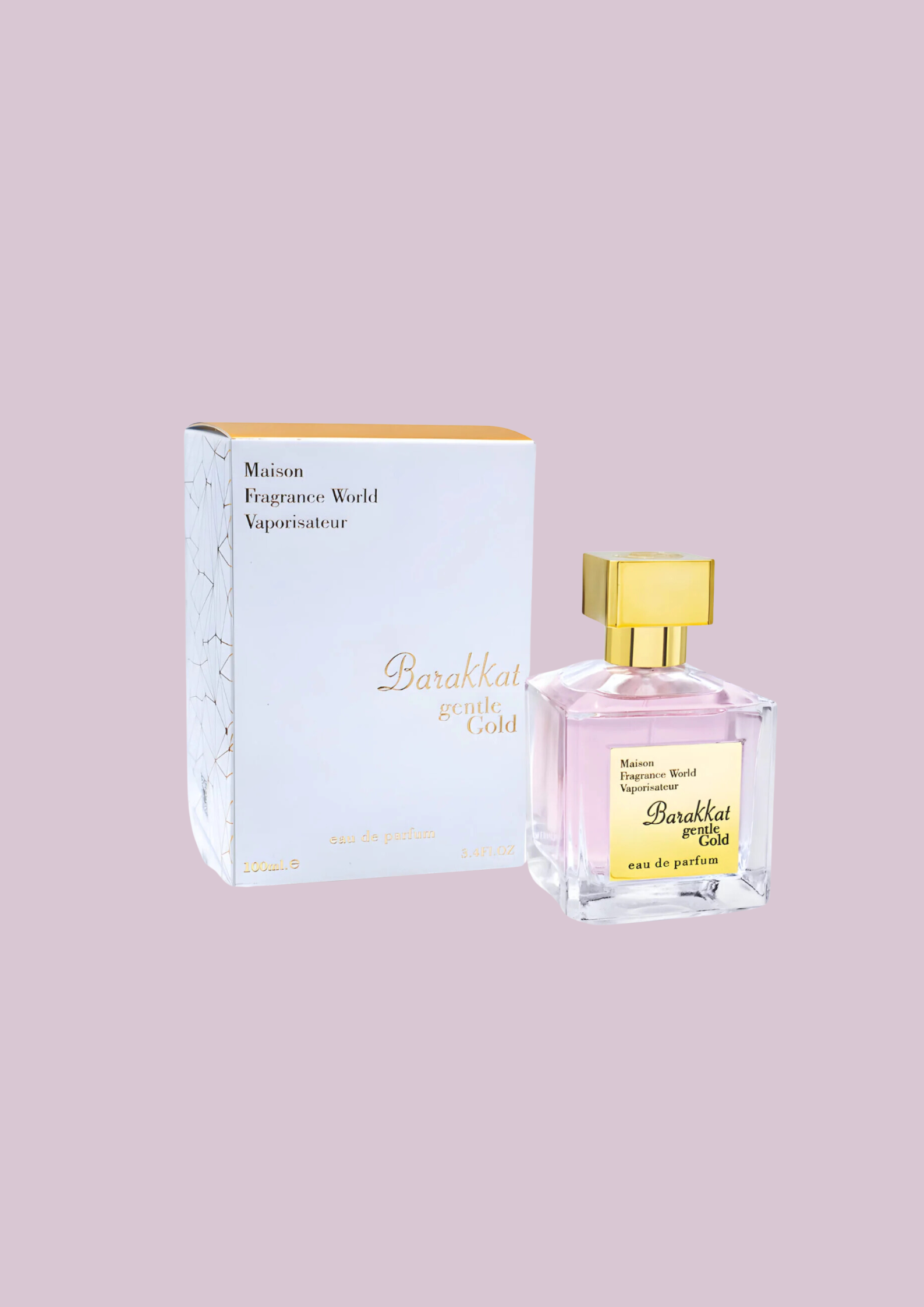 Eau de Parfum Barakkat Gentle Gold - Fragrance World 100 ML