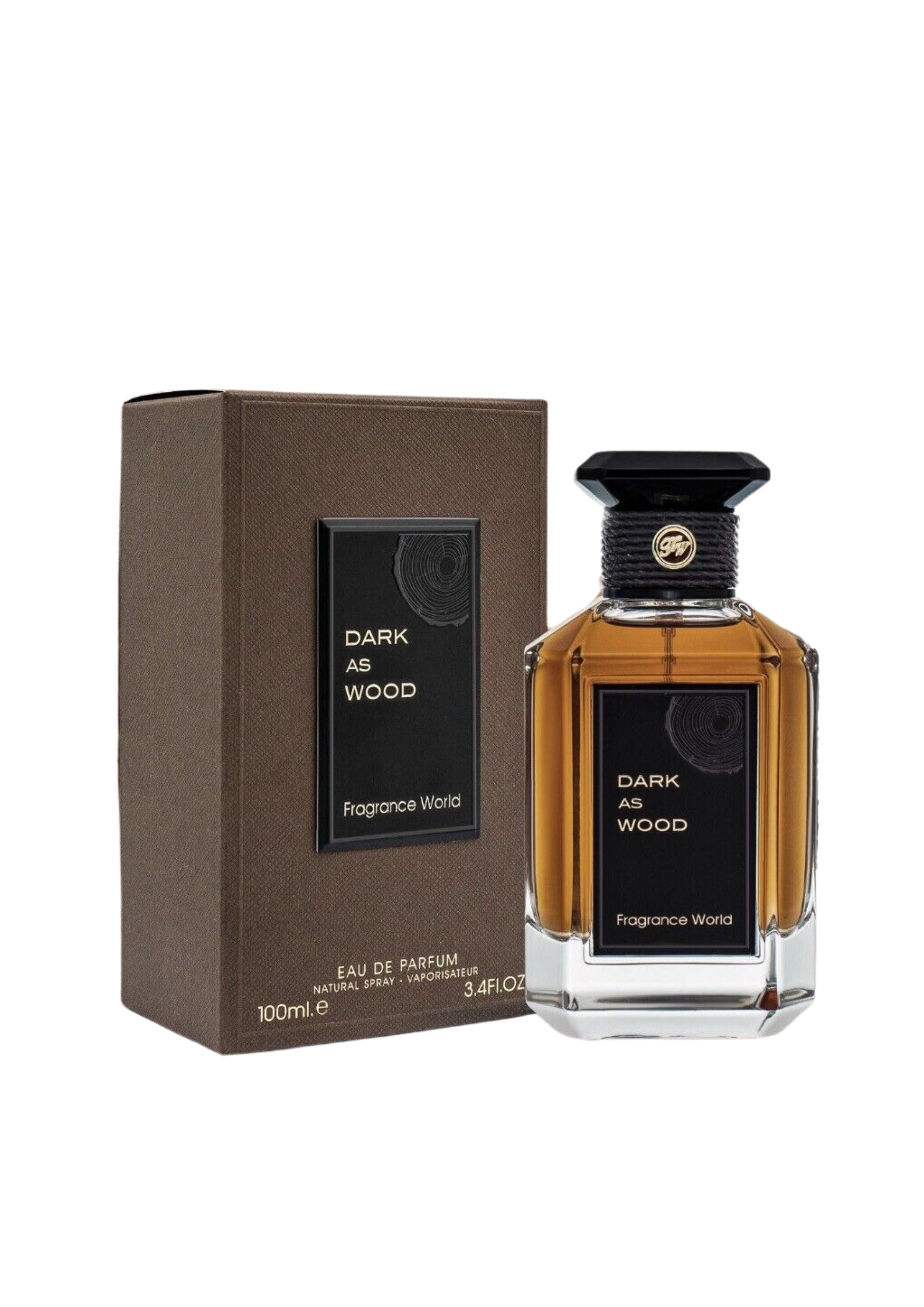 Eau de Parfum Dark as Wood Fragrance World 100 ML - PDS SHOP