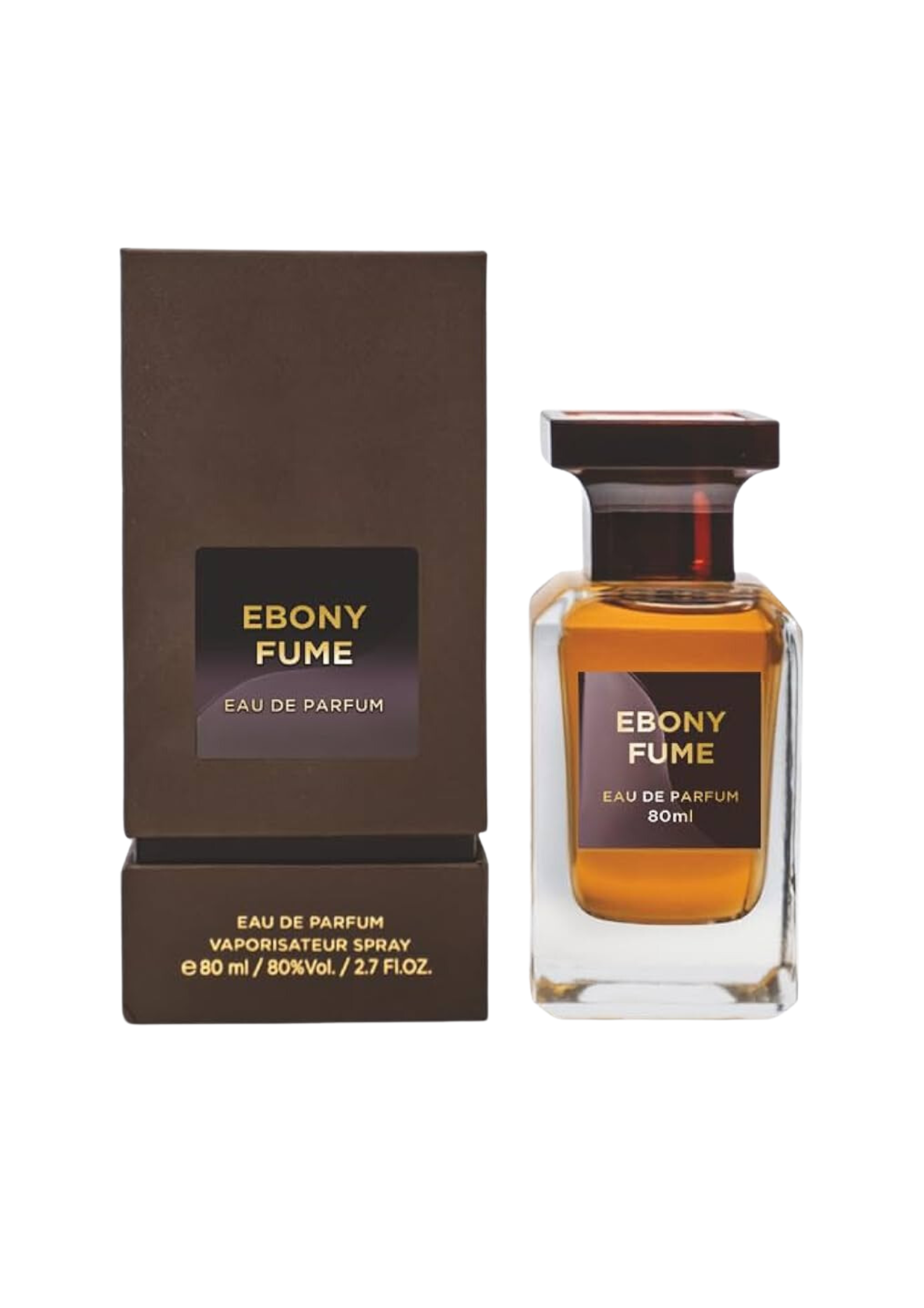 Eau de Parfum Ebony Fume Fragrance World 80 ML - PDS SHOP