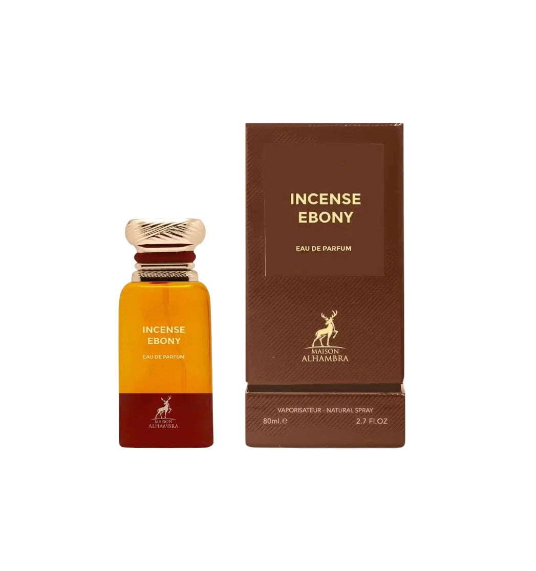 Eau de Parfum Incense Ebony Maison Alhambra 80 ML - PDS SHOP