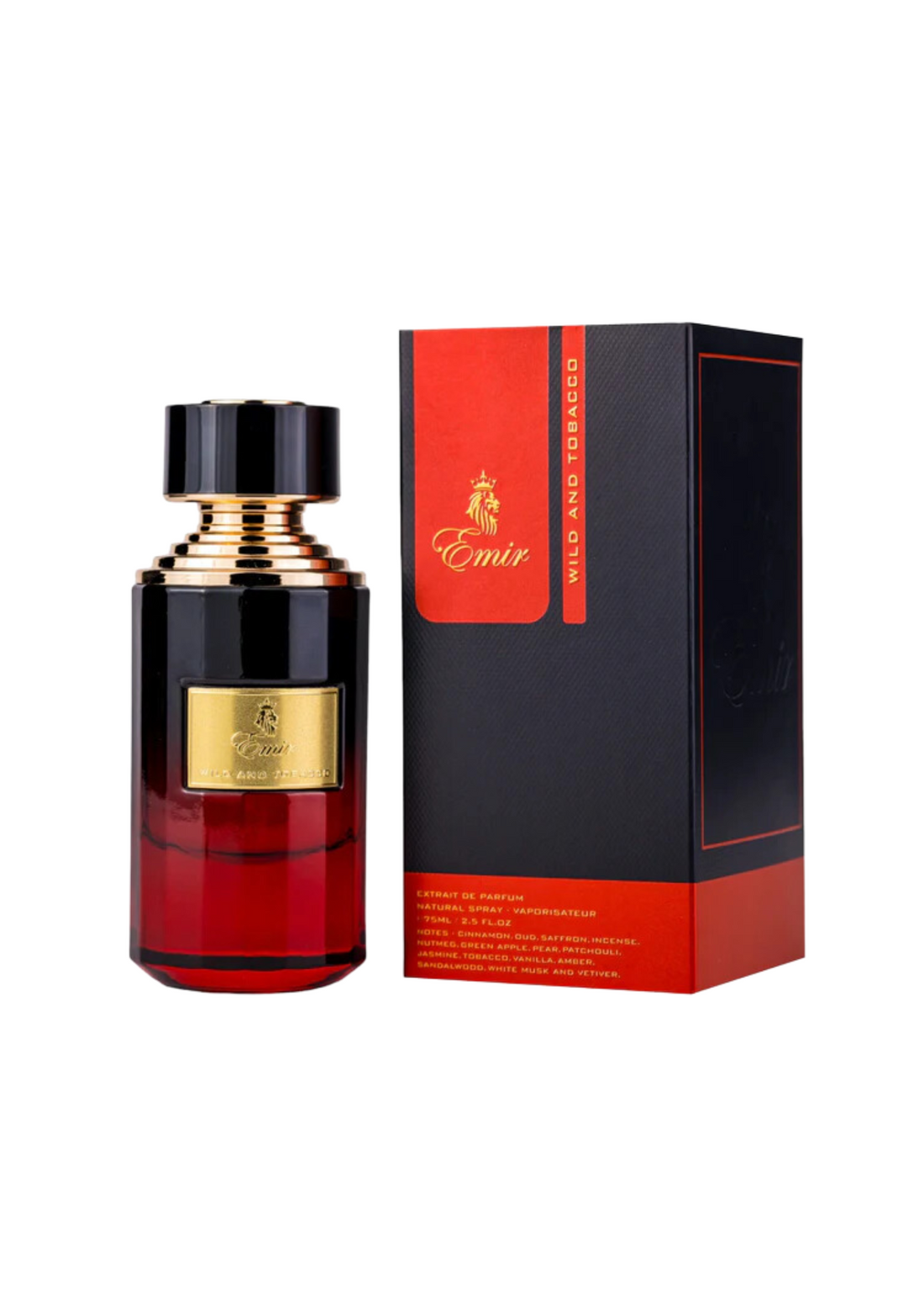 Eau de Parfum Wild and Tobacco Emir 75 ML - PDS SHOP