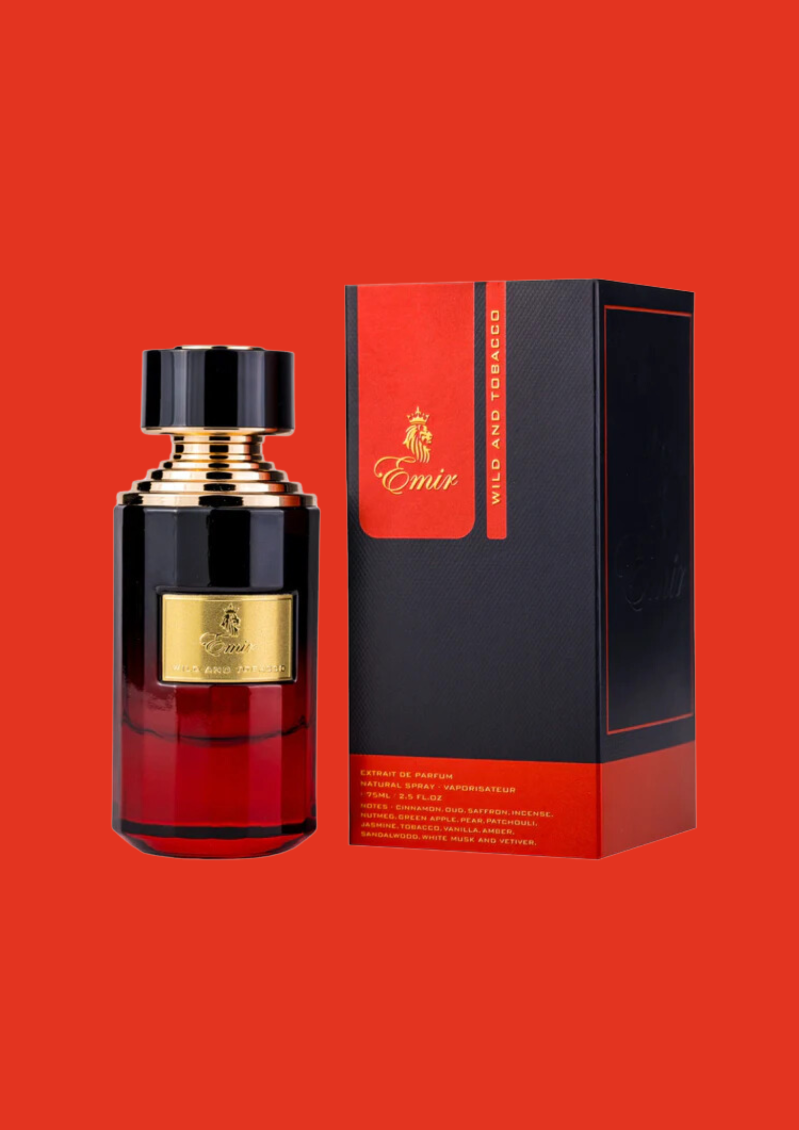 Extrait de Parfum Wild and Tobacco - Emir 75 ML