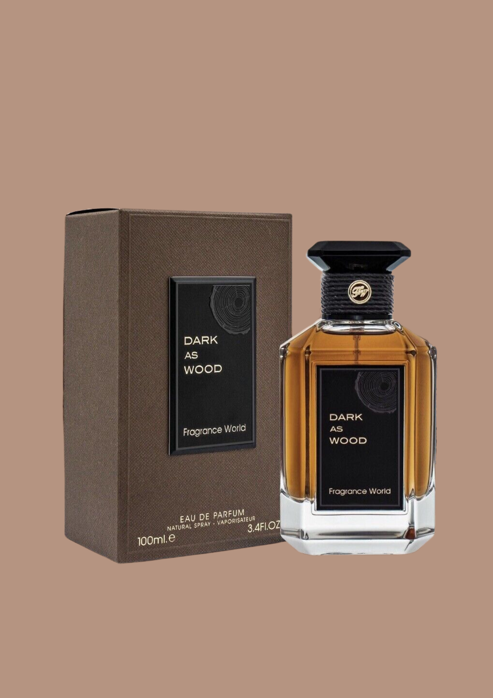 Eau de Parfum Dark as Wood - Fragrance World 100 ML