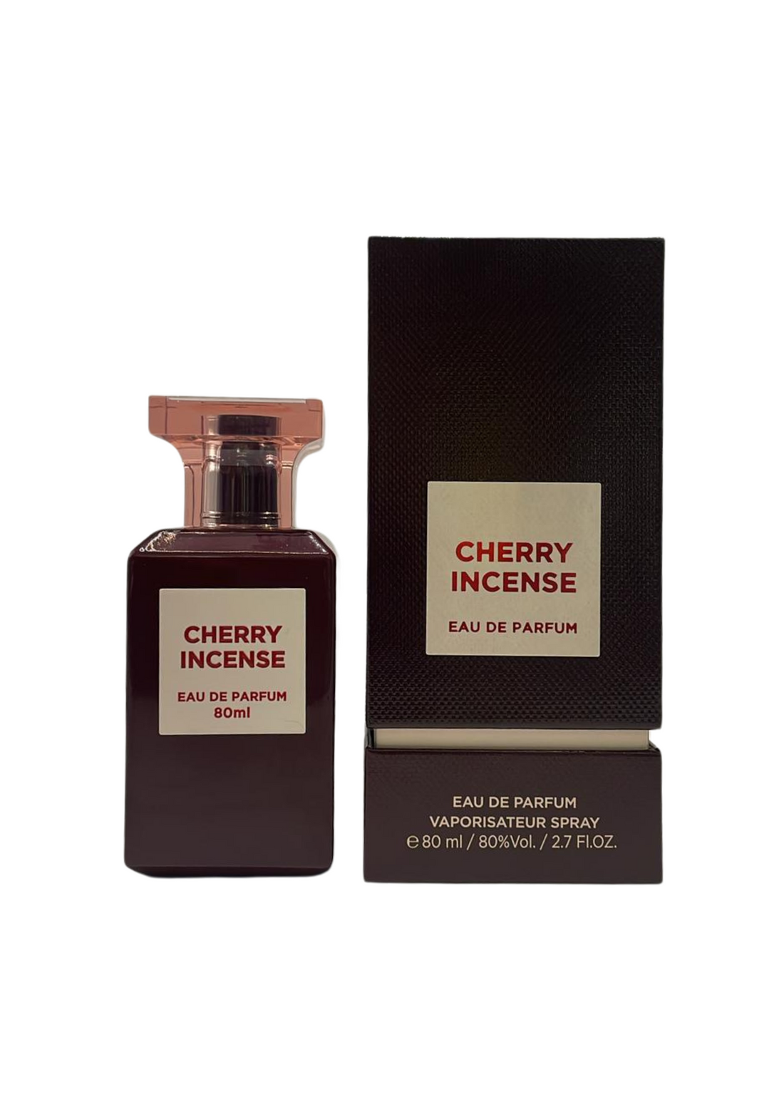 Eau de Parfum Cherry Incense - Fragrance World 80ML