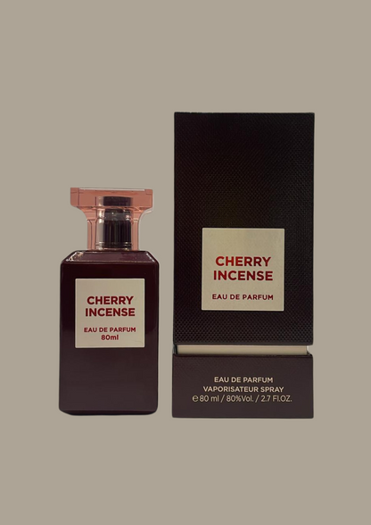 Eau de Parfum Cherry Incense - Fragrance World 80ML