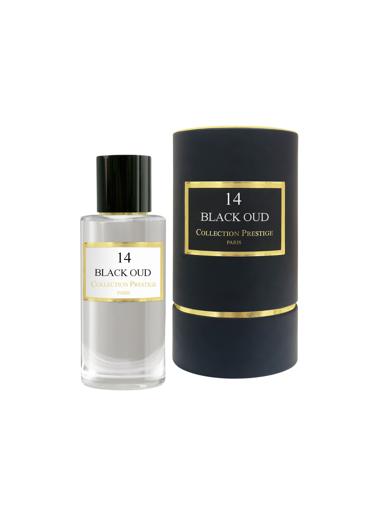 Eau de Parfum Black Oud N°14 - Collection Prestige Paris 50 ML