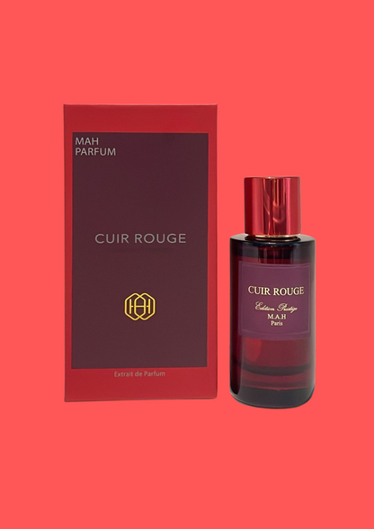 Extrait de parfum Cuir rouge - MAH 50 ML