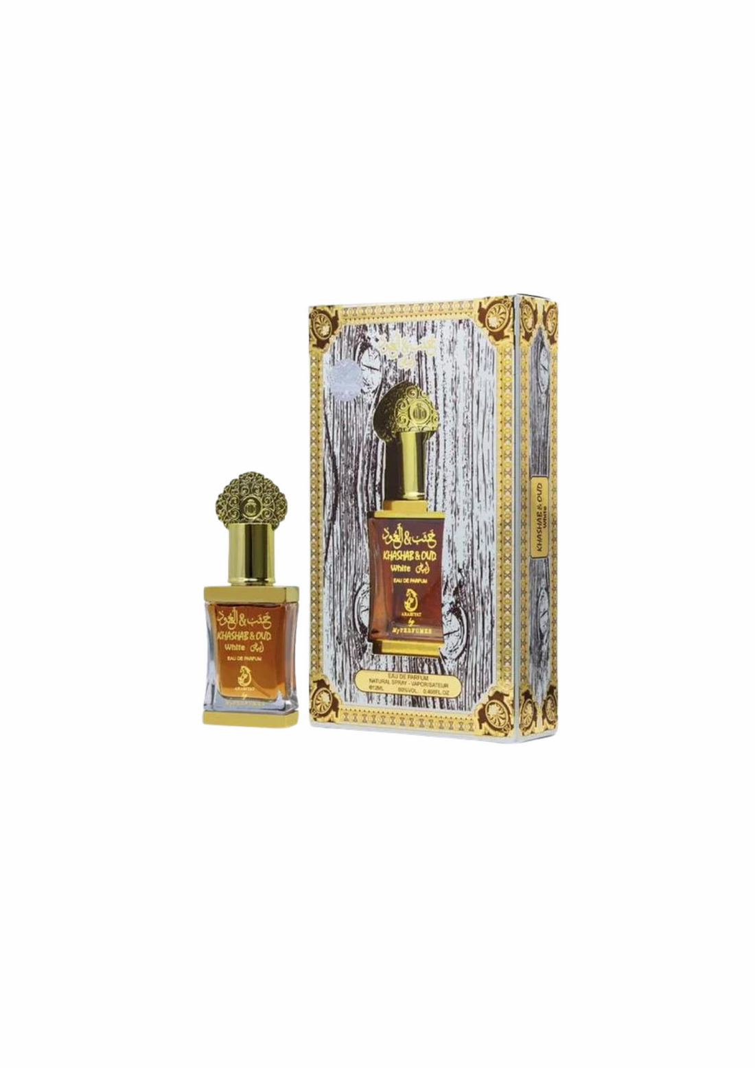 Khashab &amp; oud WHITE huile parfumée concentrée - My Perfumes 12 ML