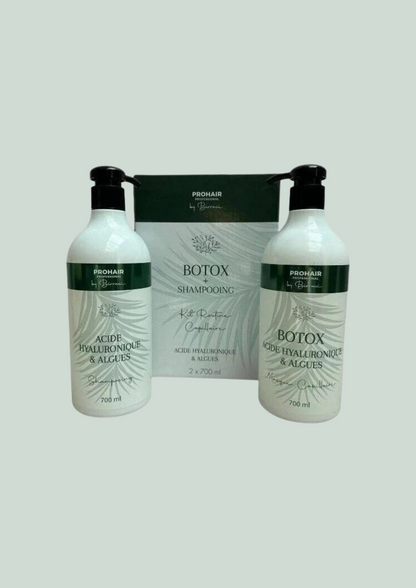 Kite Routine Capillaire : Botox + Shampooing 2x700ml PROHAIR by Birraci