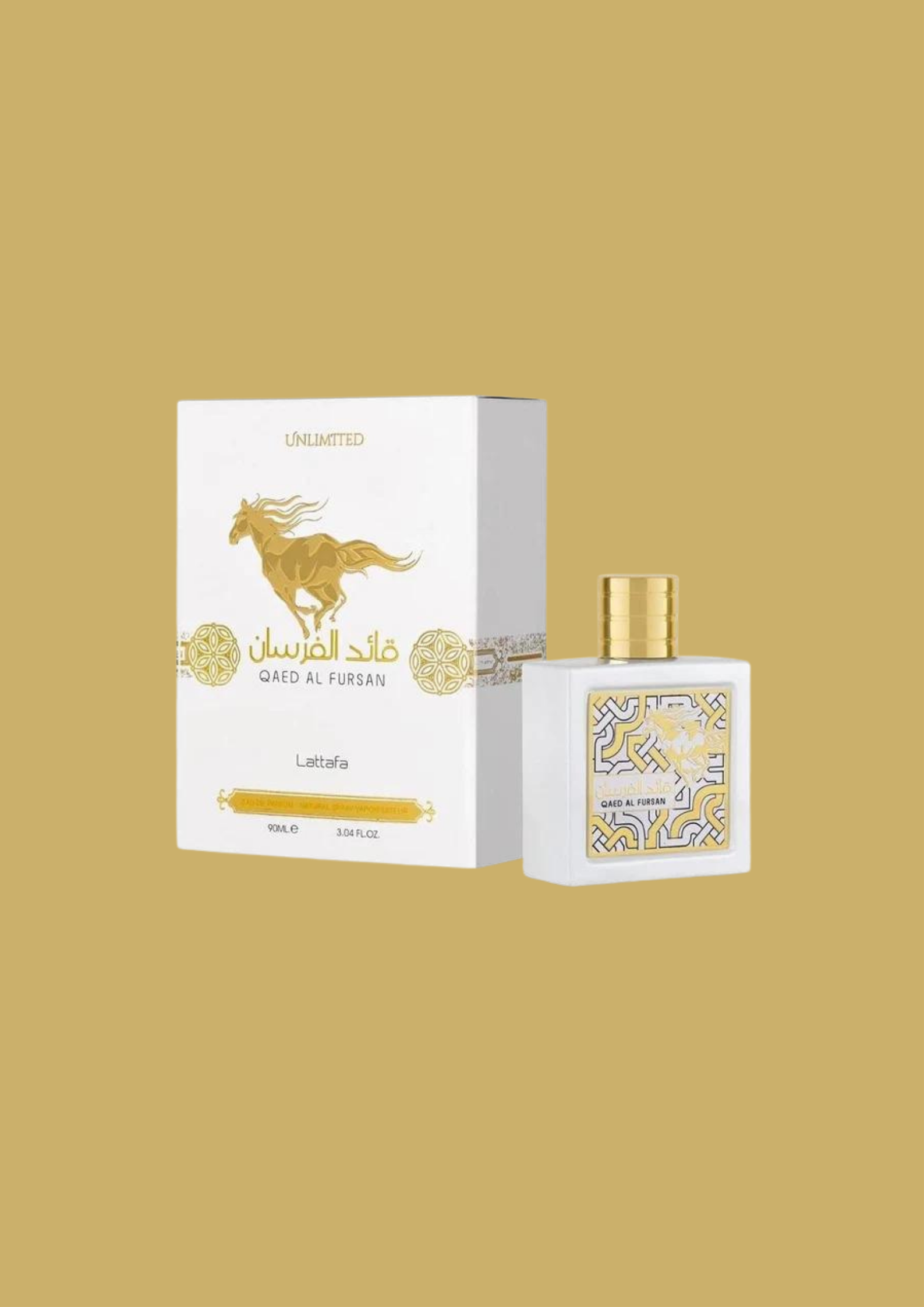 Eau de Parfum Qaed al fursan white - Lattafa 90 ML